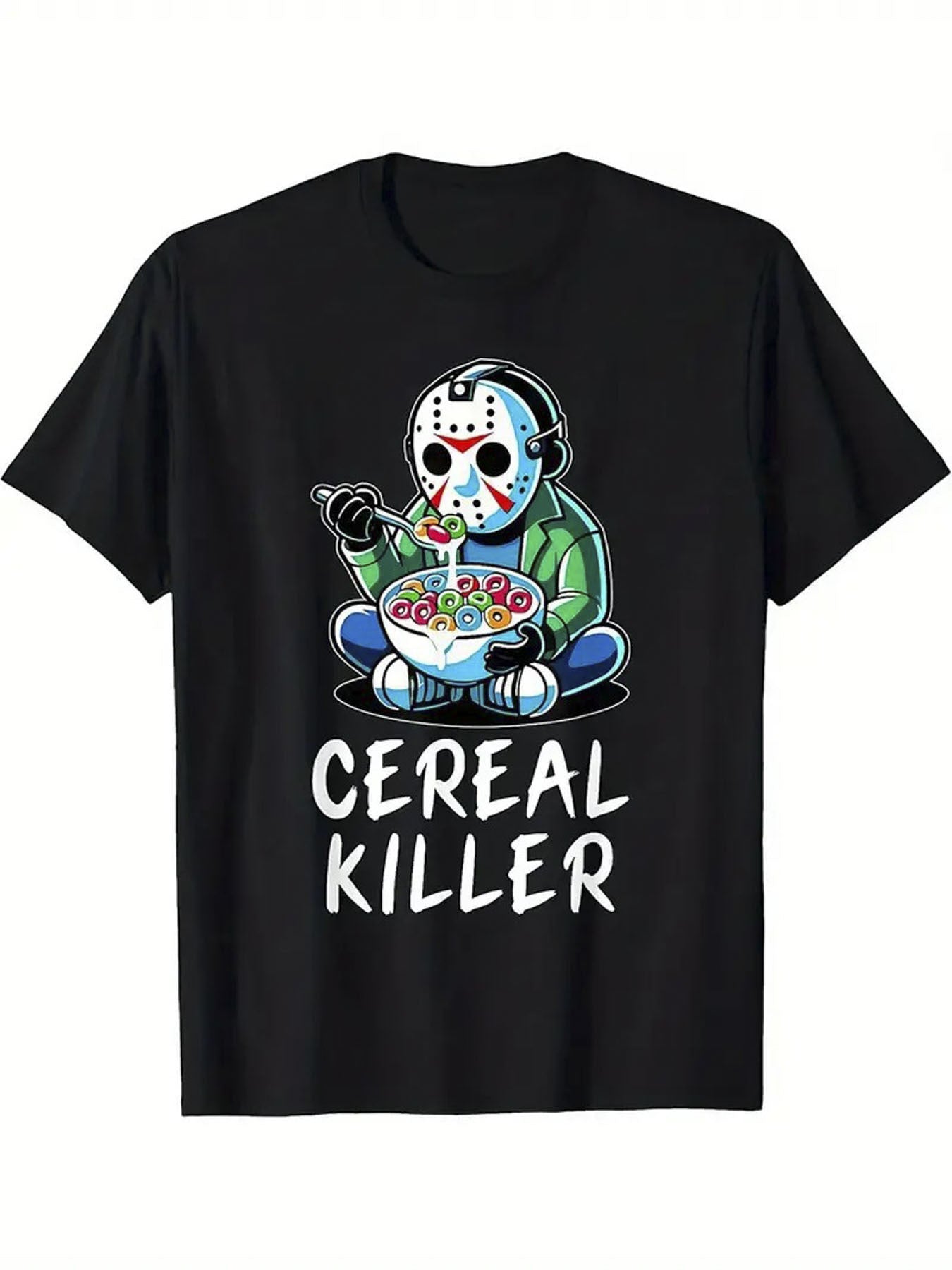 Daily men's casual 100 Cotton T-shirt 180g pure cotton with unique printed pattern elastic T-shirt short sleeved suitable for urban style daily wear suitable for all seasons, give friends holiday gifts