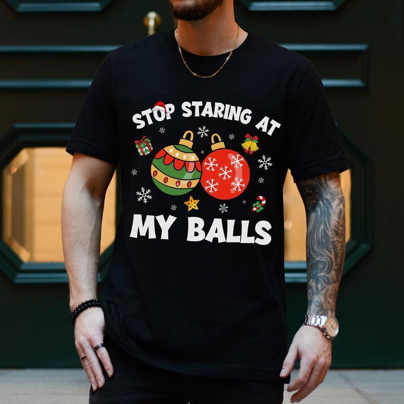 Funny Dirty Christmas Shirts, Jingle My Bells Xmas Tee, I Do It For the Ho Santa Claus Christmas Tees, Funny Christmas Quote