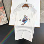 Luxury Brand 100% Cotton High Quality Fashion Tiger Printing Couple Tees Summer Harajuku For Men's Women's Short Sleeve T-Shirt