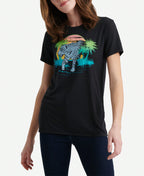 Lucky Brand Cotton Cheetah Graphic T-Shirt1:1