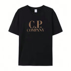 2025 Women T-Shirt Classic CP Print Brand Short Sleeve Tshirt Clothing Luxury Designer Tee Men Cotton T Shirt Summer Tops