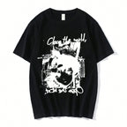 Luxury Brand Anime Serial Experiments Lain T-Shirt Women Graphic T Shirts Iwakura Manga Girl Sci Fi Short Sleeve Tee Female