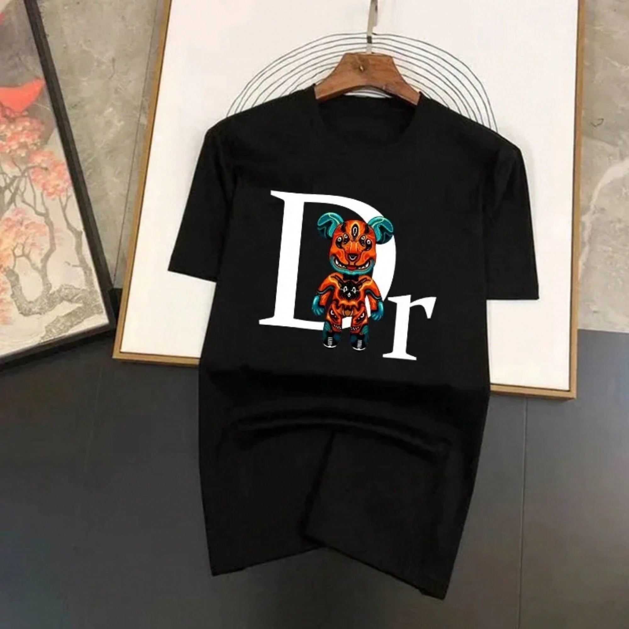 Luxury Brand Summer T-Shirt High Quality Shirt Vintage Brand Fashion Casual Streetwear Short Sleeve Tee Tops
