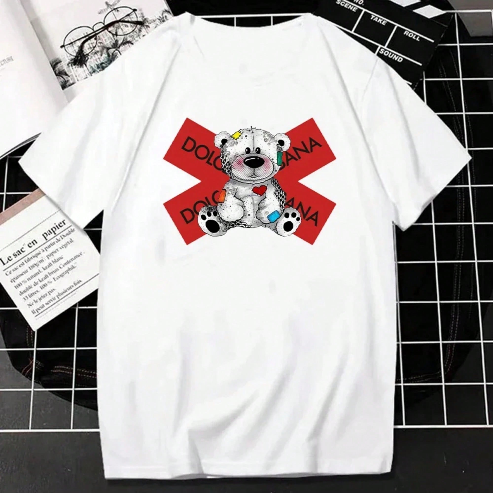 Luxury Brand Fashion T Shirt For Men Summer Letters Print Short Sleeve Tshirt Casual Breathable Women T-Shirt Kids Clothing