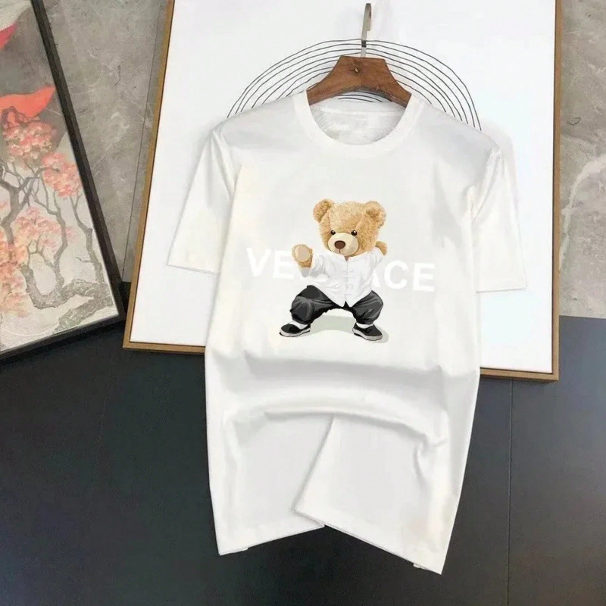 Luxury Brand Brand Letter Printing T-Shirt Summer Short-Sleeved T-Shirt Girls Fashion Top Clothing