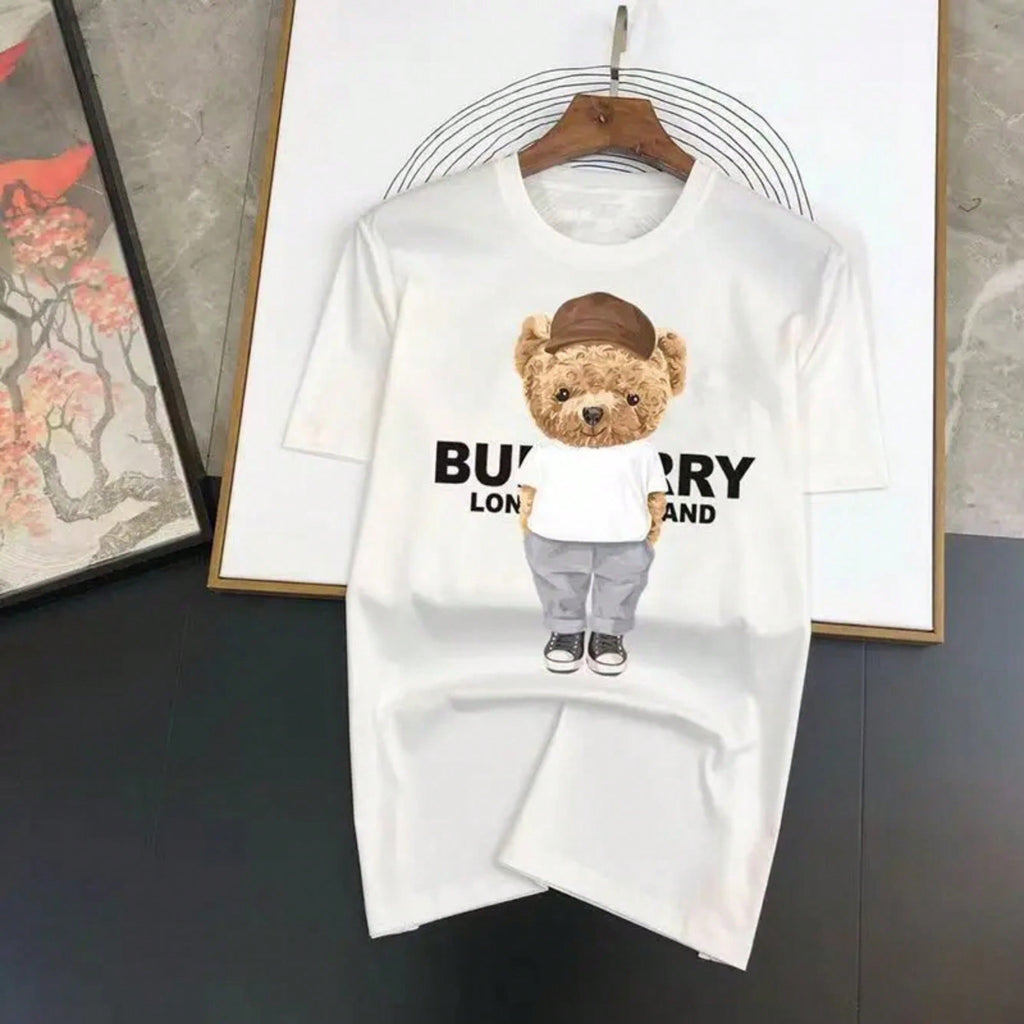 Luxury Brand Mens Family Pack Kids Short Sleeve Summer Print Top Fashion Tee Round Neck Harajuku Clothes Streetwear