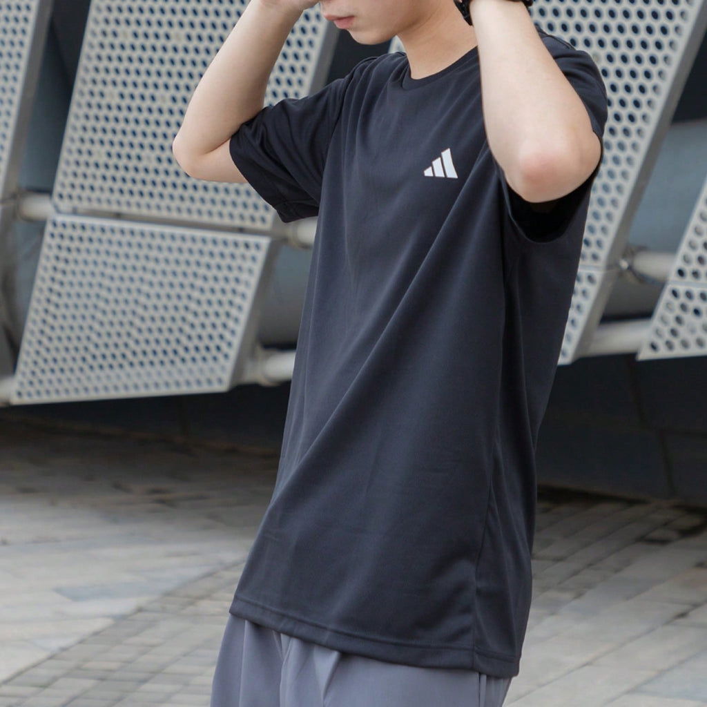 Adidas FAB TEE Men's Athletic Casual Fitness Basketball Short Sleeve T-Shirt, Running Training Top HR87271:1
