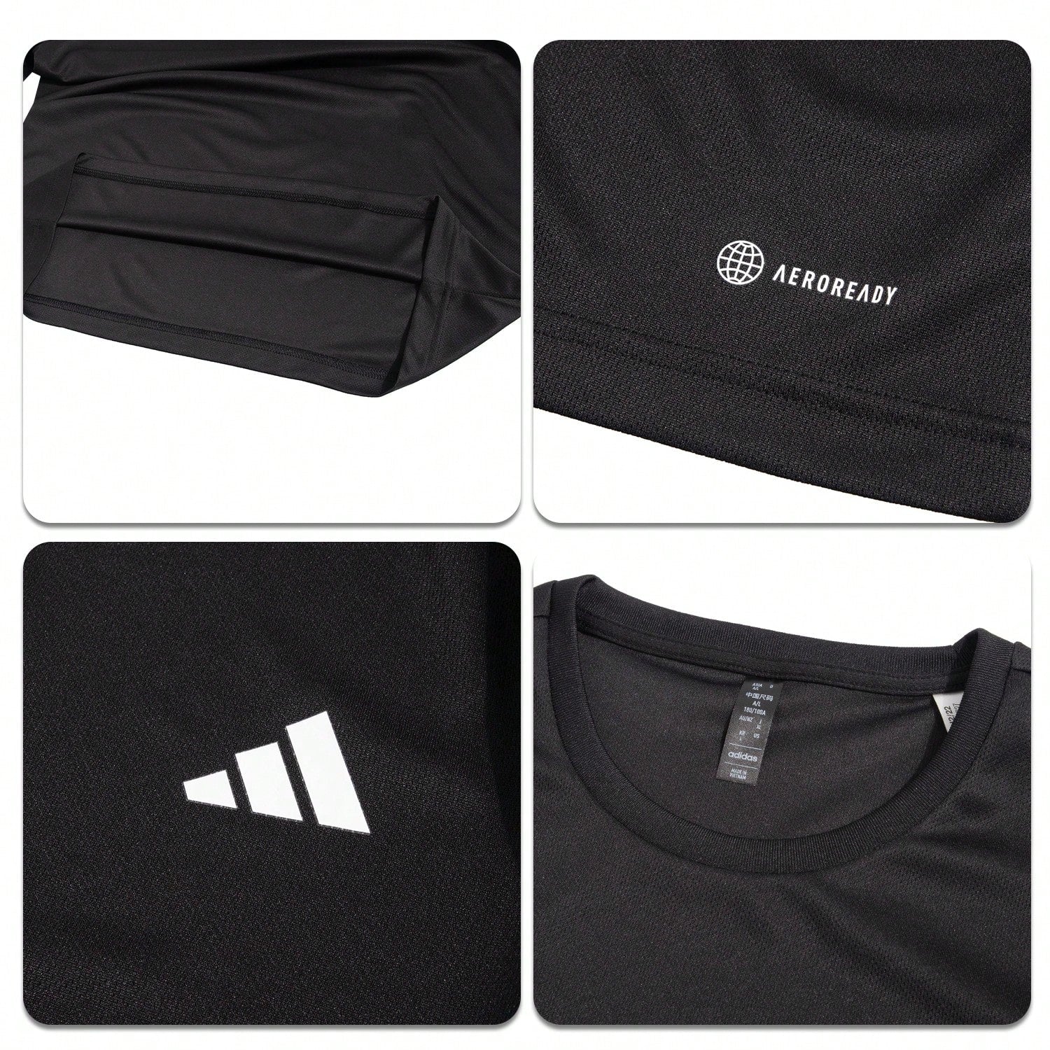 Adidas FAB TEE Men's Athletic Casual Fitness Basketball Short Sleeve T-Shirt, Running Training Top HR87271:1