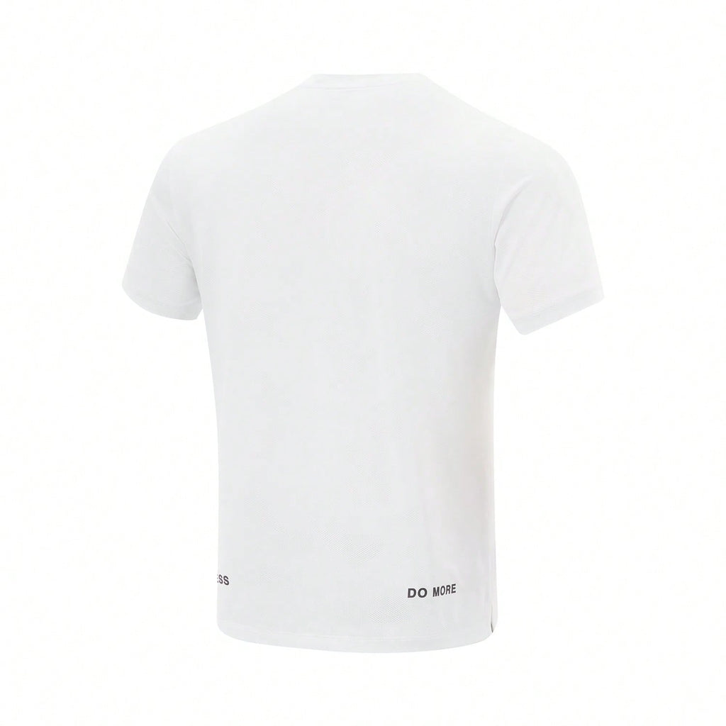 LI-NING Wade Summer Sports T-Shirt Quick-Dry Cooling Tech Breathable Performance Men's Basketball Training T-Shirt ATSV0151:1