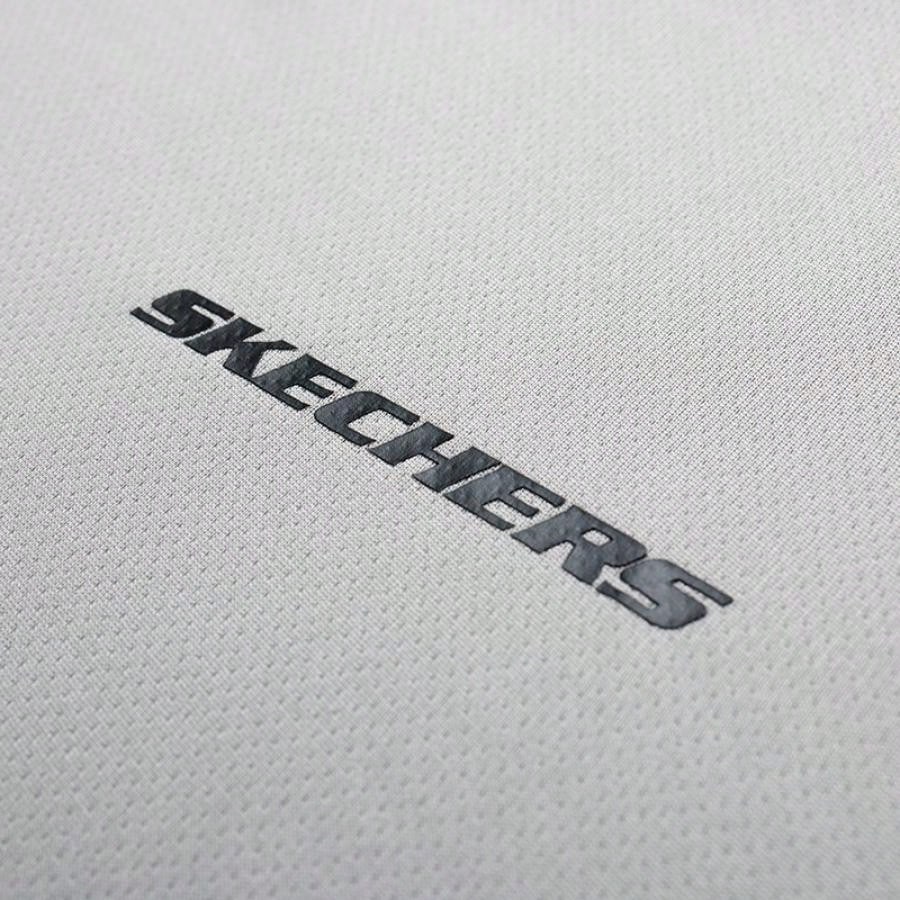 Skechers Men's And Women's Sports Short-Sleeved Comfortable Casual Tops Running Training Half-Sleeved T-Shirt P225U117-02VP1:1