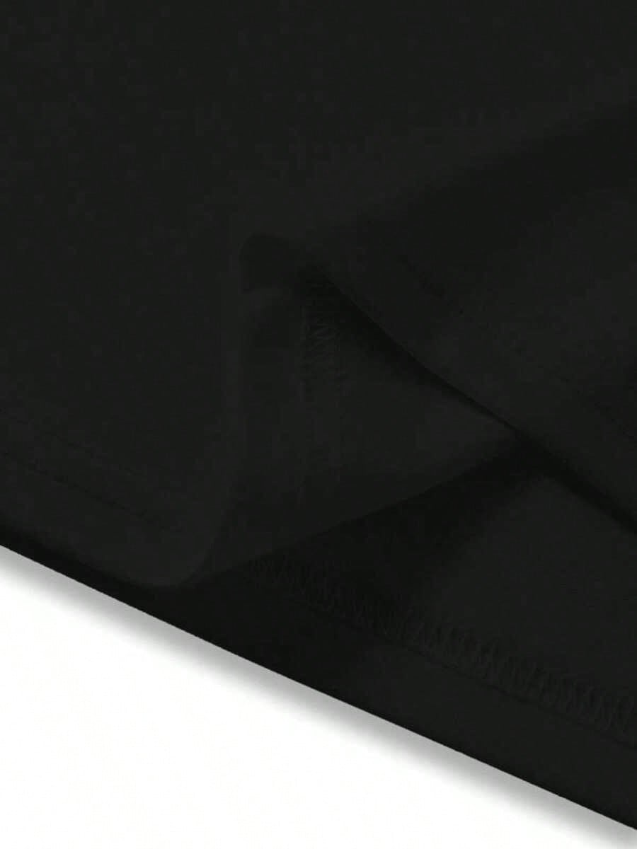 Fashion T-Shirt For Men Y2K Tops Luxury Brand Letter Printing T-Shirt Summer Short Sleeve Tee  Fashion Round Neck Tops 2024-Versatile Basic T-Shirts