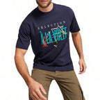 Puma Graphics A La Volee Crew Neck Short Sleeve T-Shirt |  | Men Sports Tees & Tanks1:1