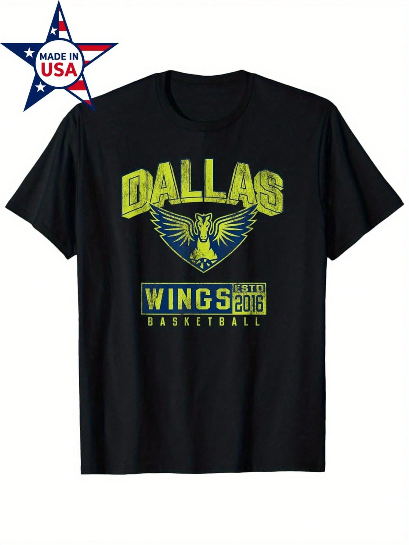 WNBA T Shirt Black Small Unisex Adults Short Sleeve T Shirt Sports Fan T Shirts,100% Pure Cotton Short Sleeved Shirt, Essential For Summer And Spring, Loose Casual Round Neck, Men's Letter Printed T-Shirt, Suitable For Sports Enthusiasts