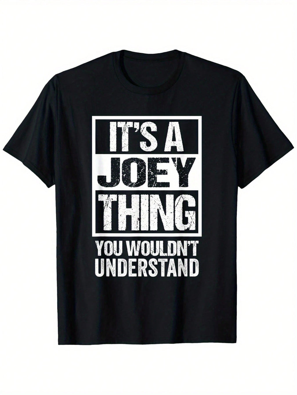 It's A Joey Thing You Wouldn't Understand T-Shirt - 100% Cotton 220gsm Casual Graphic Tee With Tropical Print, Regular Fit Short Sleeve Shirt For Women, Dads & Friends (S-XXXL), Unisex Clothing, Playful Design, Comfortable Fabric,100% Pure Cotton Short Sl