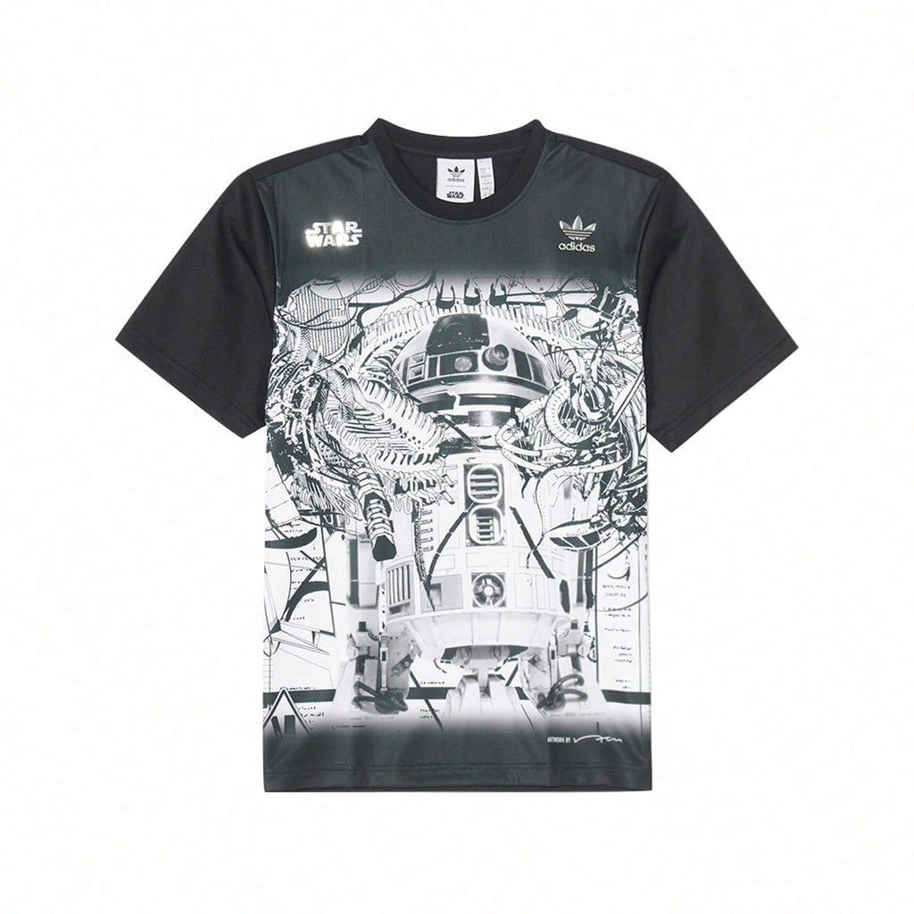 Adidas Men's Comfortable Fashion Sports Short Sleeve T-Shirt IV9469, Summer1:1