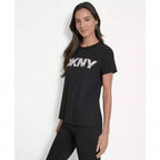 DKNY Women's Newspaper Logo Crewneck T-Shirt |  | Women Sports Tees & Tanks1:1