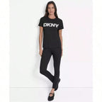 DKNY Women's Newspaper Logo Crewneck T-Shirt |  | Women Sports Tees & Tanks1:1