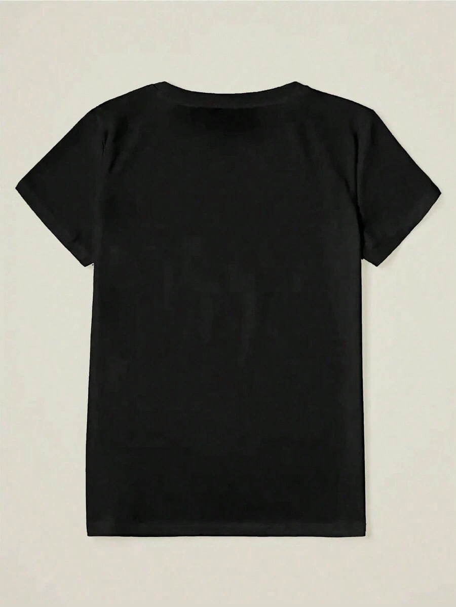 Maweii Plus Short-Sleeved T-Shirt With Slogan, SHE Is Confident Is Strong Is Motivated Is Happy Is Beautiful Is Enough Is Me Graphic Tee, Women Summer Top100 Comfortable Cotton