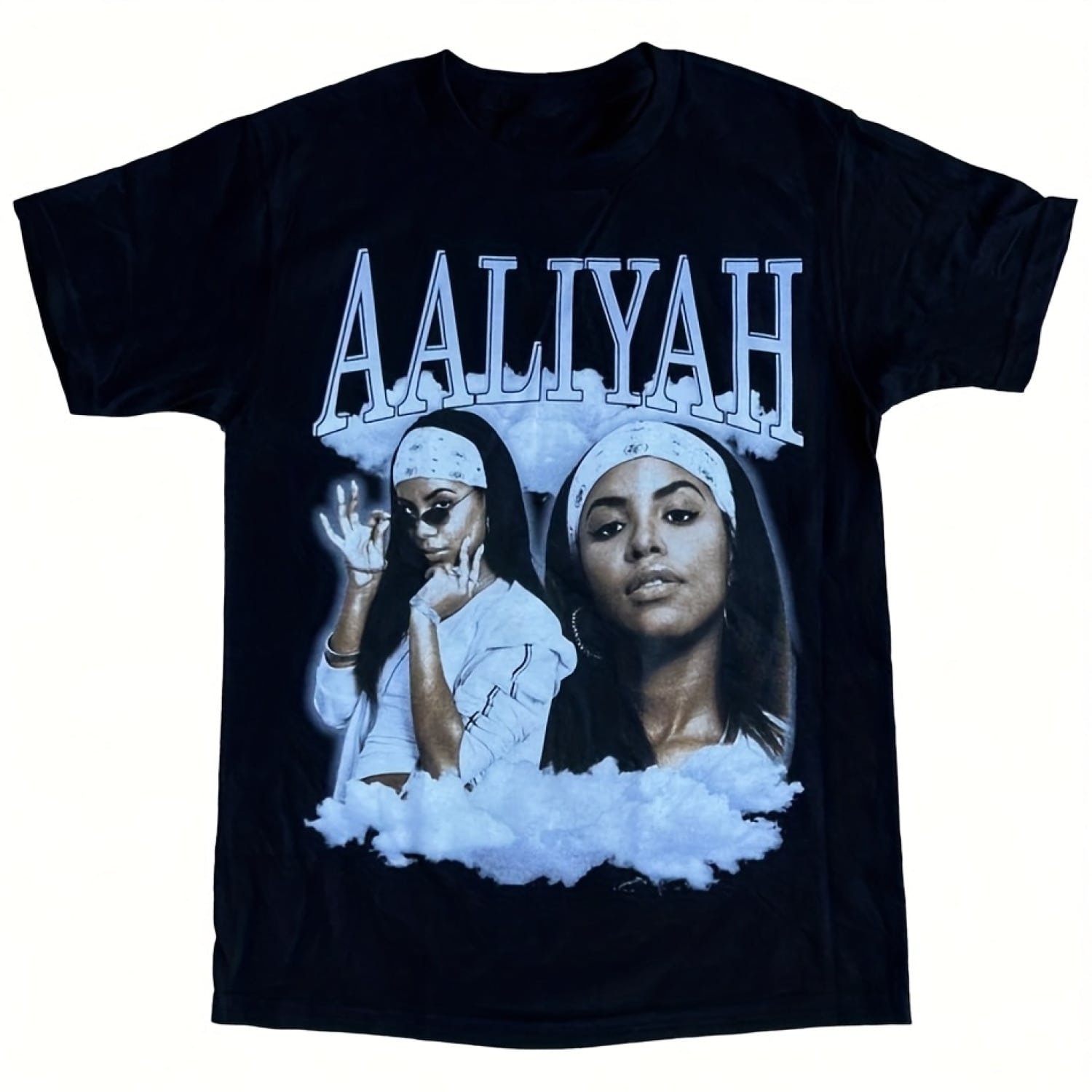 Refreshing Summer Aaliyahs Cloud Pattern -Shirt Printed -Shirt Summer Luxury Cotton Men's And Women's -Shirts Short SleevesPrinted Shirts,Ladies'tops,Printed Short-Sleeve One-Piece Shirts Printed Shirts,1:1