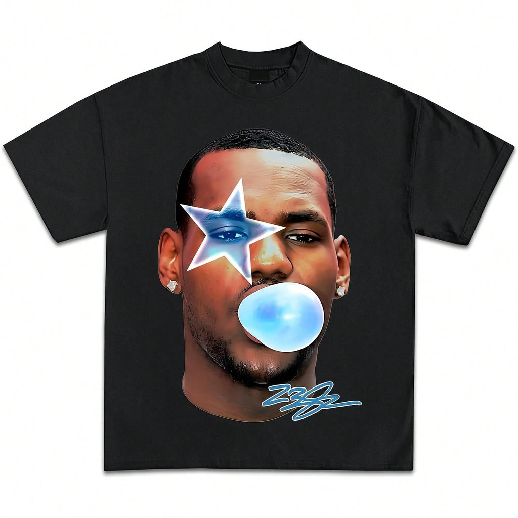 Nba Pop Culture Vintage Graphic T-Shirt Collection  Rap Basketball Streetwear Hip-Hop Y2K  Premium Quality Heavyweight Shirt