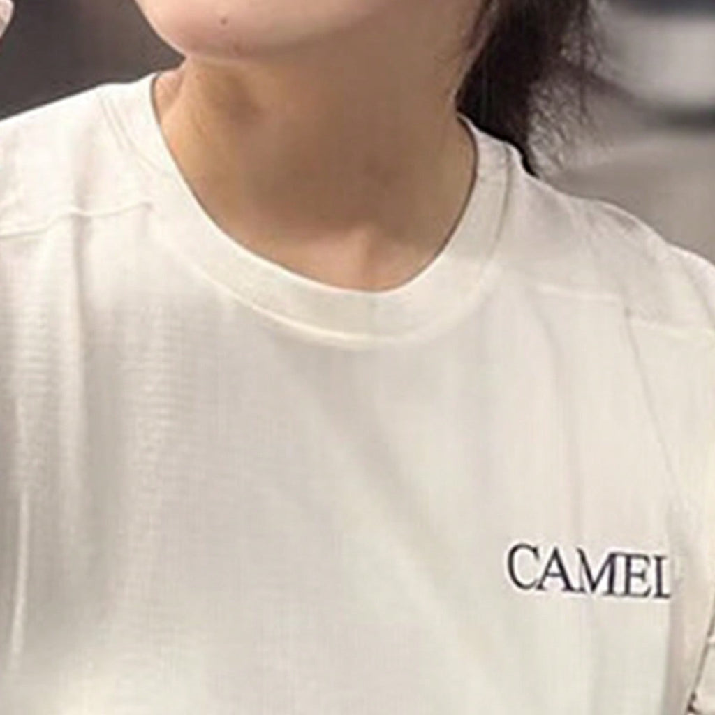 CAMEL CROWN Outdoor Quick-Drying T-Shirt Women's Long Sleeves Autumn And Winter New Lightweight Running Sports Fitness Long Sleeves1:1