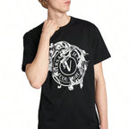 Versace Barocco Logo Crewneck T-Shirt |  | Men Sports Tees & Tanks1:1