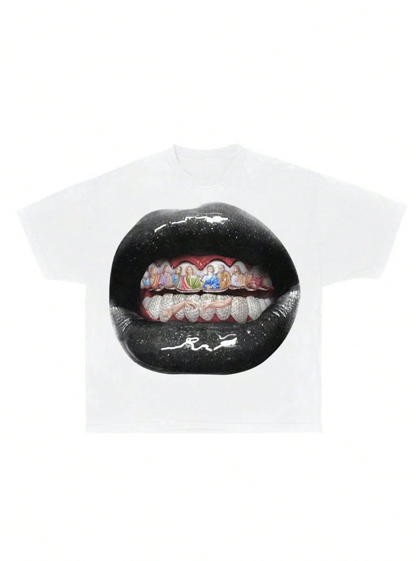 Kurte Cobain Smoking Box Photo Regular Peripheral Pattern Printing Summer Luxury Brand Cotton Men's And Women's T-Shirts1:1