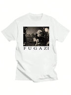 Portrait & Letter Graphic Men Women Cotton T-Shirt Luxury Brand Fashion Big Size Top Casual Short Sleeve Streetwear Print Tee