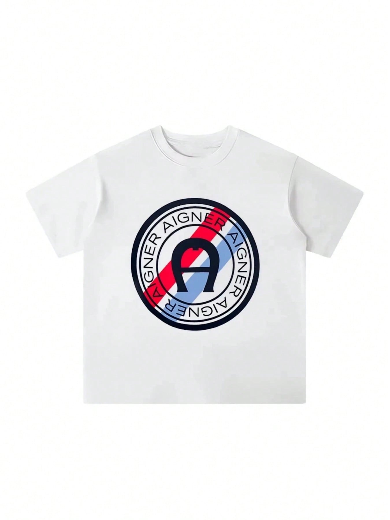 Portrait & Letter Graphic Men Women Cotton T-Shirt Luxury Brand Fashion Big Size Top Casual Short Sleeve Streetwear Print Tee