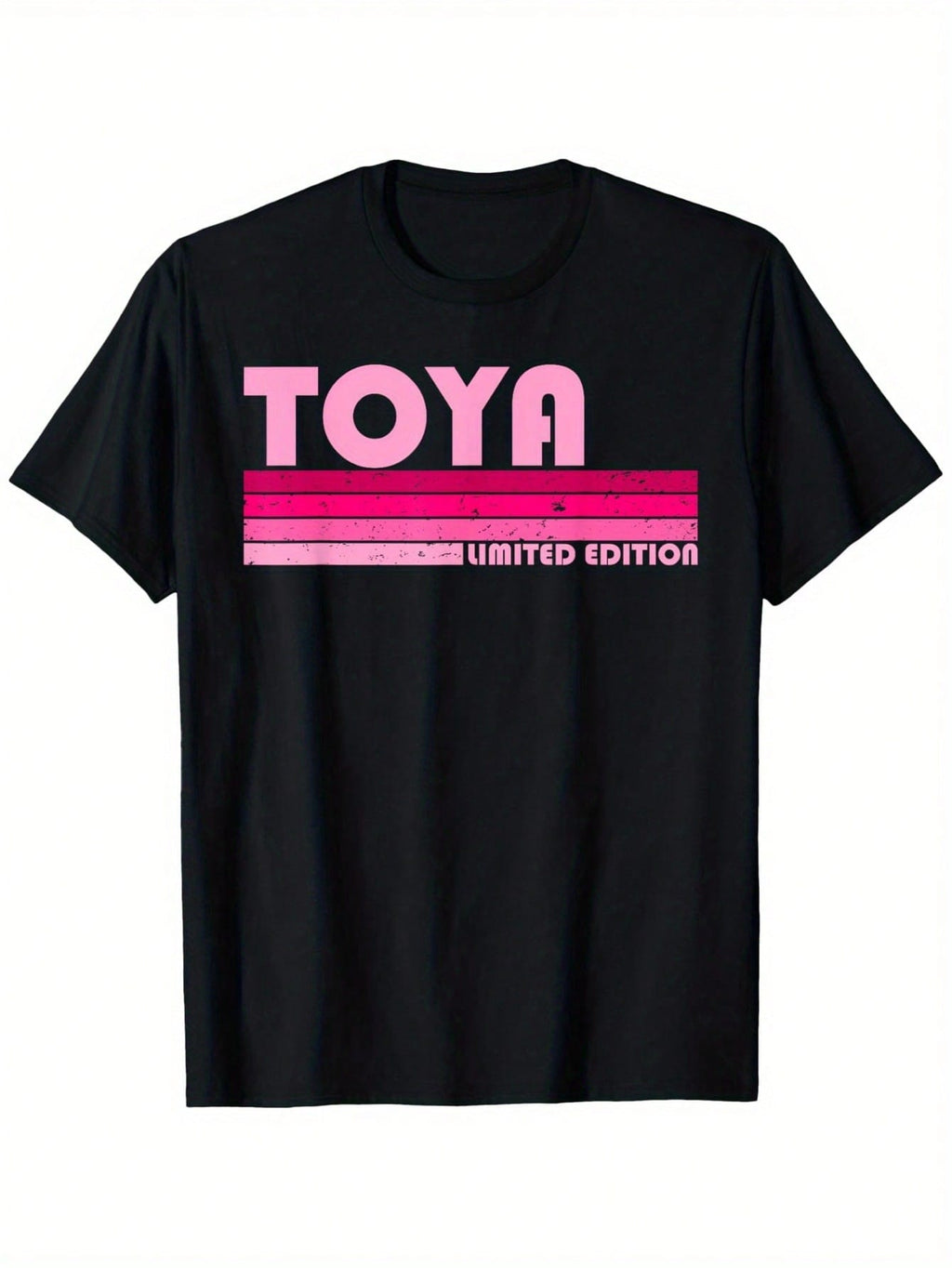 TOYA Name Vintage 80s 90s Birthday T-Shirt - Heavyweight 180gsm Cotton Tee, Retro Birthday Gift Idea For Women & Men - Limited Edition Classic Round Neck Shirt (S-XXXL) - TOYA, Everyday Outfit, Bold Print Design, Highquality Tee, Unisex Apparel, Fashion E