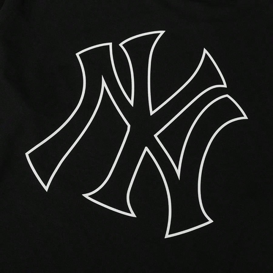 MLB Men's And Women's T-Shirts BASIC BIG LOGO OVER FIT WATER T-SHIRTS Daily Outdoor Sports Comfortable Soft Short-Sleeved T-Shirt 3ASWB2243-50WHS1:1