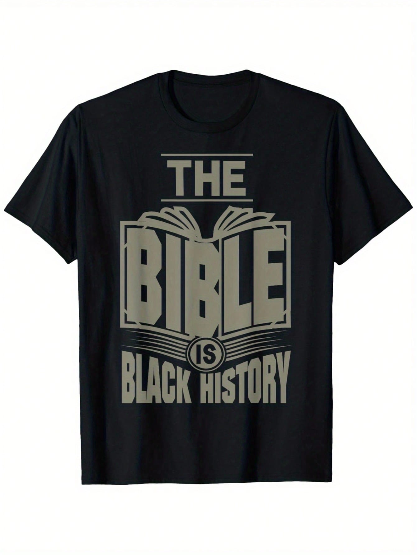The Bible Is . . .  Israelite Clothing T-Shirt, Comfortable Outdoor, Casual Top Casual Summer WearCrew Neck Tshirt, Men'S Summer Clothes, Slightly Elastic, 100%Cotton, S-XXXL,100% Pure Cotton Short Sleeved Shirt, Essential For Summer And Spring, Loose Cas