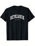 Reykk Iceland - College Style Vacation Souvenir T-Shirt