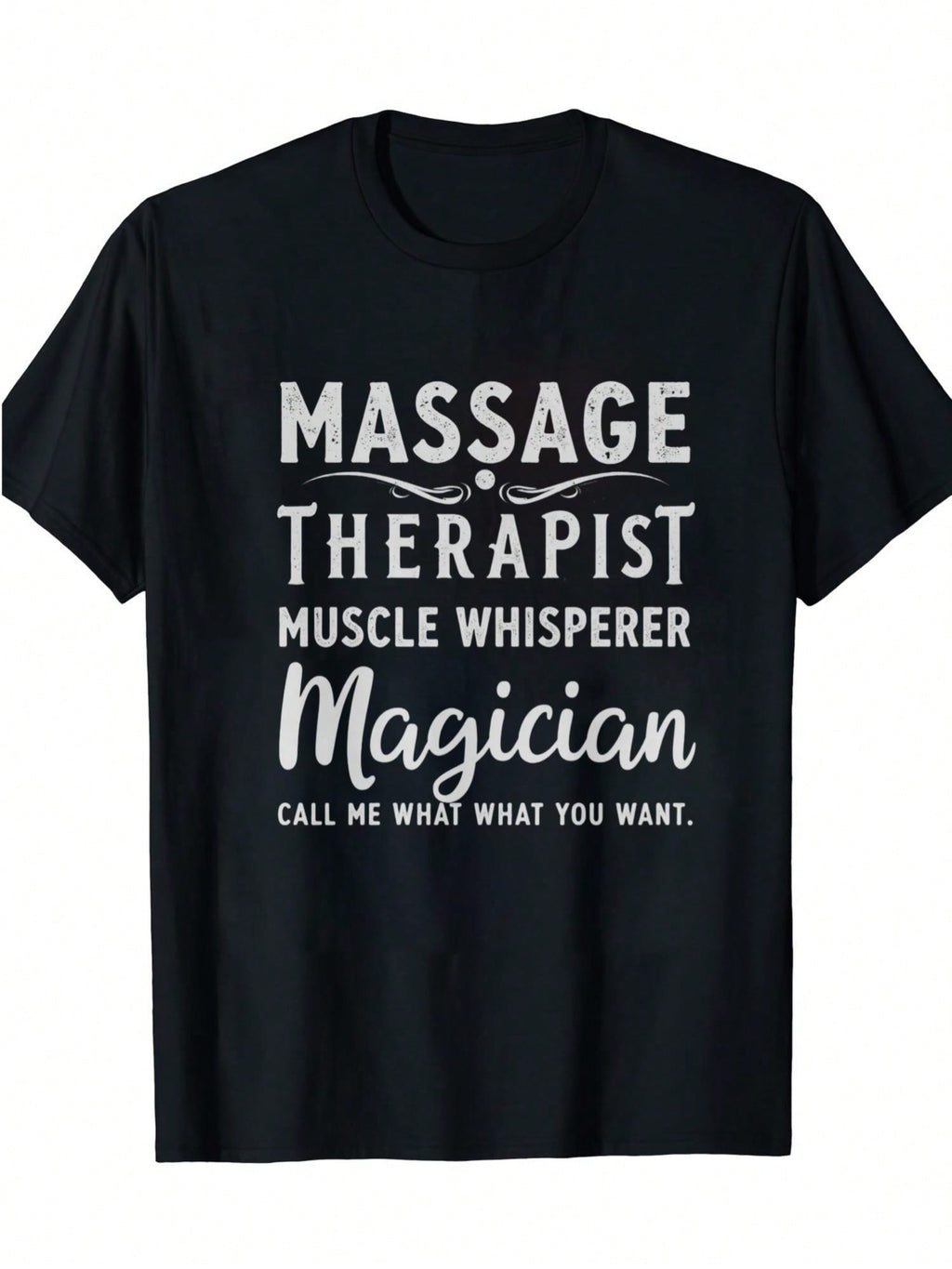 Funny Massage Therapist T-Shirt 100% Cotton Graphic Print Relax Humor Gift Fun Tee Cool Casual Fit