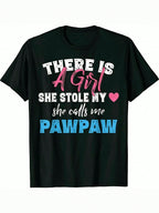 Funny Retro Calls Me PawPaw Graphic TShirt Mens Womens Black Tee Plus Sizes S3XL Soft Everyday Shirt For Dad Grandma Gifts Machine Washable Casual Gym Wear PLUS SIZE,100% Pure Cotton Short Sleeved Shirt, Essential For Summer And Spring, Loose Casual Round