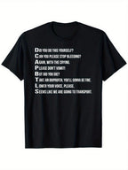 Funny EMT Emergency Medical Technician T-Shirt, Unisex Cotton Casual Round Neck Outdoor Short Sleeve T-Shirt With Slight Stretch, Slightly Elastic, 100%Cotton, S-XXXL,100% Pure Cotton Short Sleeved Shirt, Essential For Summer And Spring, Loose Casual Roun