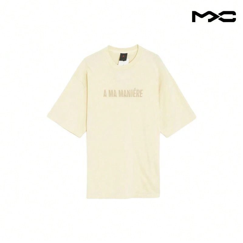 X A Ma Maniere S/S T-Shirt (Asia Sizing) Coconut Milk Streetwear Men1:1