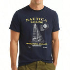 Nautica Men's Short Sleeve International Chenge Graphic T-Shirt |  | Men Sports Tees & Tanks1:1