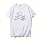 2025 Summer Fashion New Printed Women's Short Sleeve T-Shirt Fashion Brand Printed Loose T-Shirt Luxury Graphic T Shirts T Shirt1