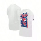 Men's White Chicago Cubs Big Graphic Domestic T-Shirt |  | Men Outdoor Tees & Tanks1:1