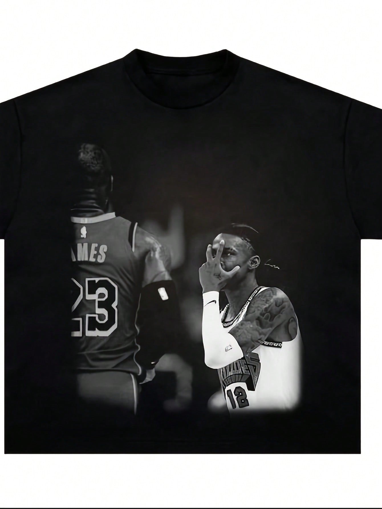 NBA T ShirtJa Morant T-Shirt Memphis Grizzlies Vintage Basketball Fan Gift Y Streetwear Shirt Retro Basketball Design Unisex 220G 100% High Density Cotton T-Shirt-Comfortable And Skin-Friendly, Perfect For Everyday Wear, Gym Training, And Travel. Perfect
