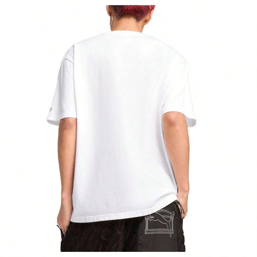 Puma X Aries Graphic Crew Neck Short Sleeve T-Shirt |  | Men Sports Tees & Tanks1:1