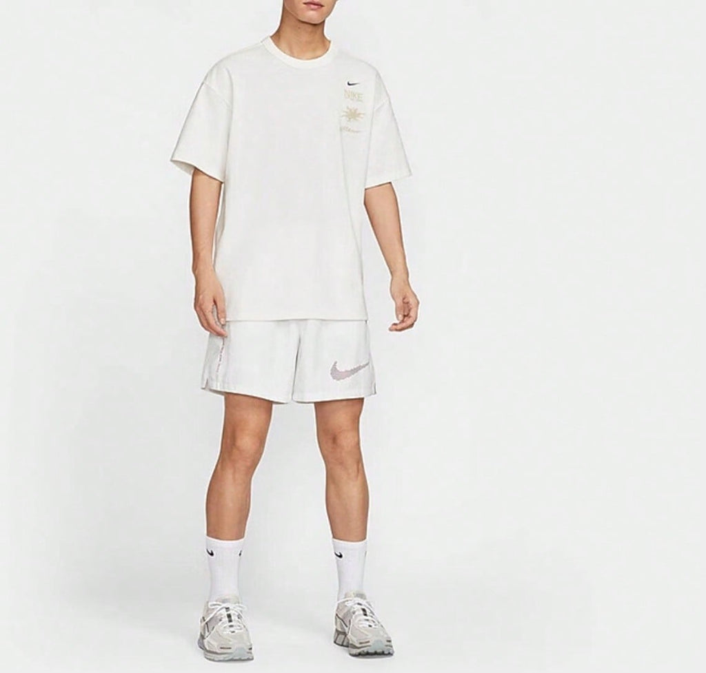 Nike Men's Casual Printed Loose Breathable Round Neck Sports Short-Sleeved T-Shirt1:1