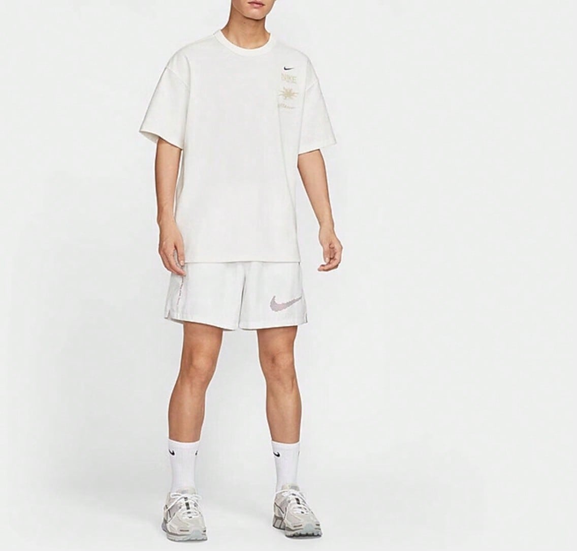 Nike Men's Casual Printed Loose Breathable Round Neck Sports Short-Sleeved T-Shirt1:1