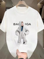 2025 Fashion Women's T-Shirt Brand Short SLEEs Ve Alos Print Tshirt Clothing Tee Luxury  Men T Shirt Print Y2k Streetwear Tops