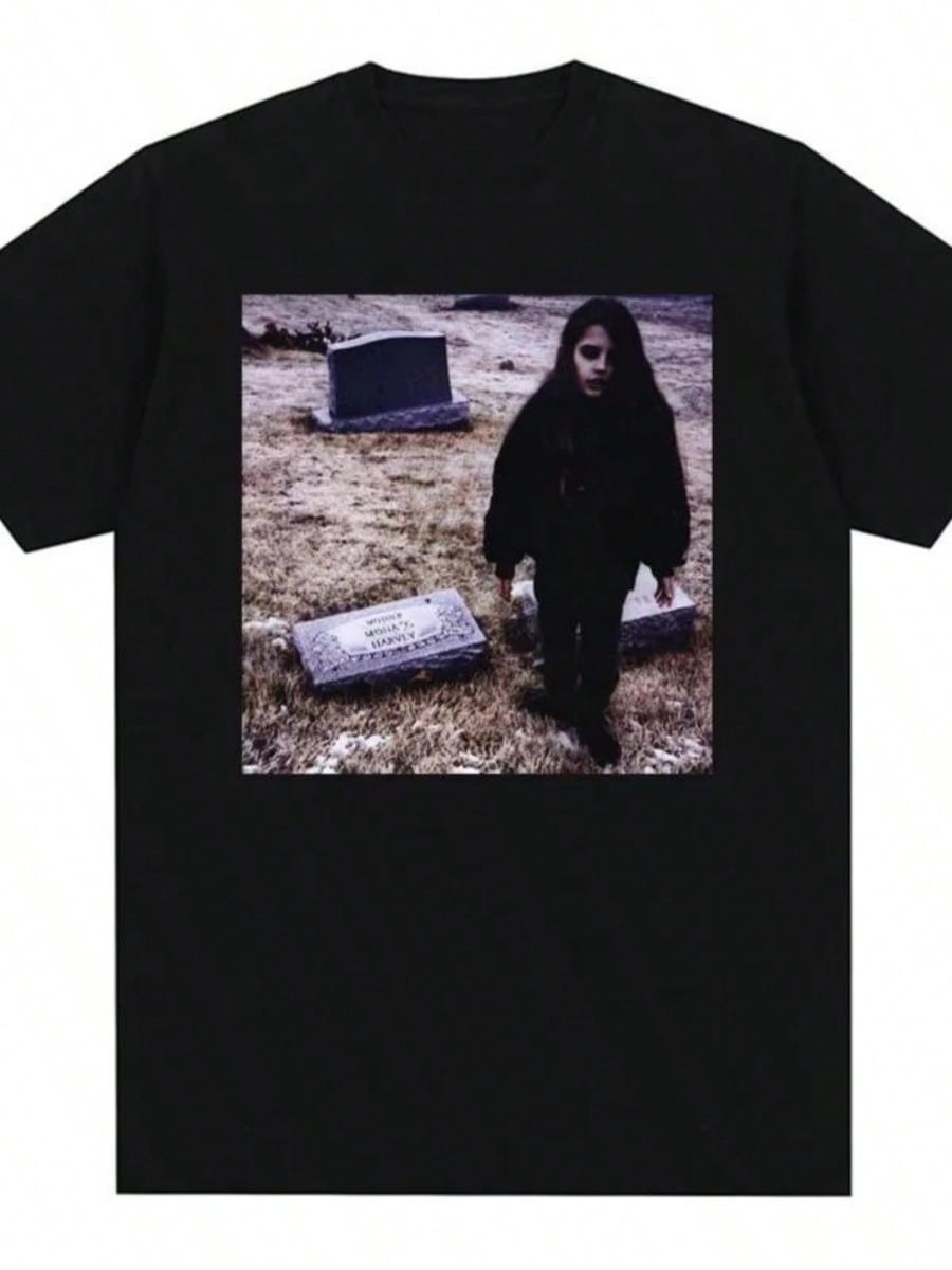 Luxury Brand High Quality DesignLetter Print Women Black T-Shirt For Men Tee Shirt Y2K Tops Street Oversized Man Clothing