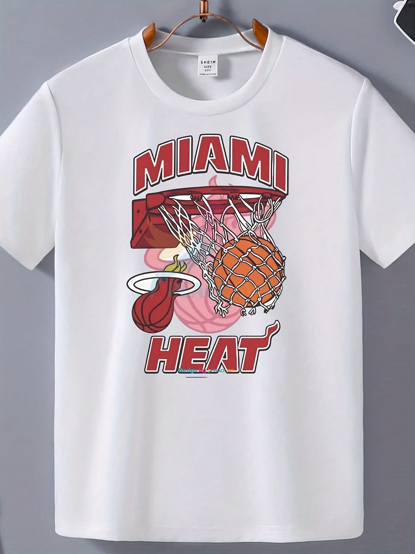NBA T ShirtMiami Heat Basketball T Shirt Men 220g Cotton Tee Sports Fan Wear Casual Short Sleeve Top Quality Brand New Hot S-Ale_00001_