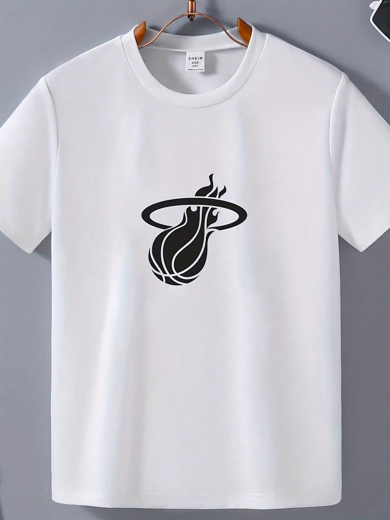 NBA T ShirtMiami Heat Basketball T Shirt Men 220g Cotton Tee Sports Fan Wear Casual Short Sleeve Top Quality Brand New Hot S-Ale_00001_