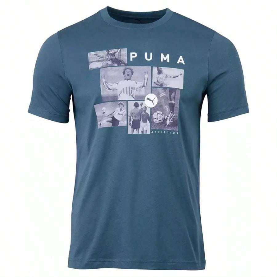 Puma Men's Soccer Photo Real Short Sleeve T-Shirt |  | Men Sports Tees & Tanks1:1