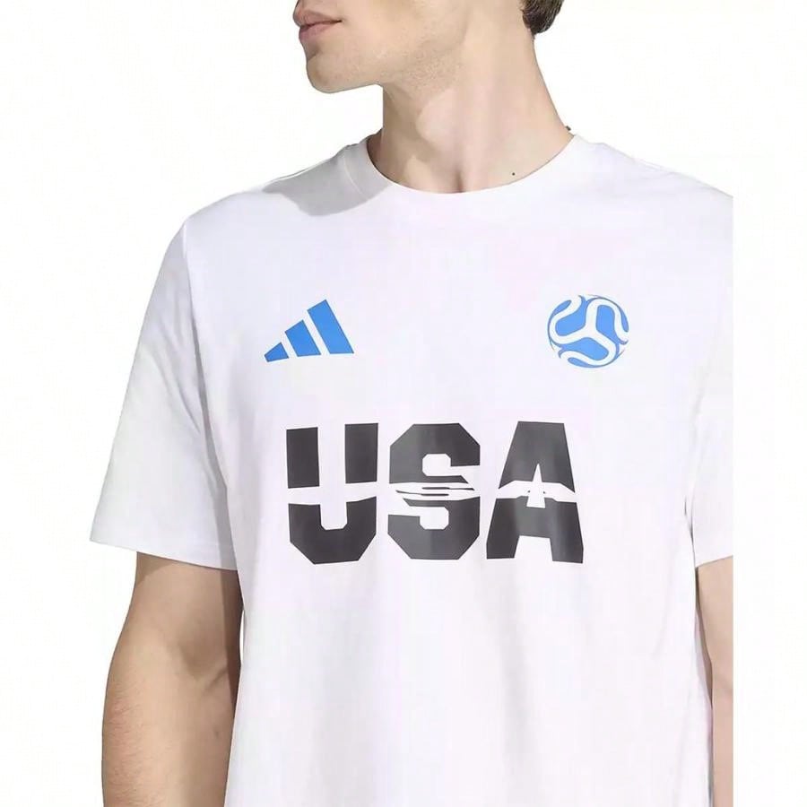 Adidas Men's USA Crewneck Short-Sleeve T-Shirt |  | Men Sports Tees & Tanks1:1